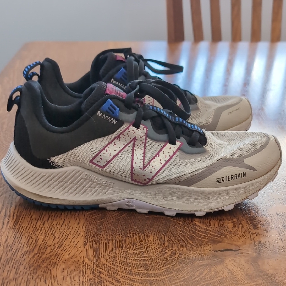 New Balance All Terrain Sneakers - Black and Cream